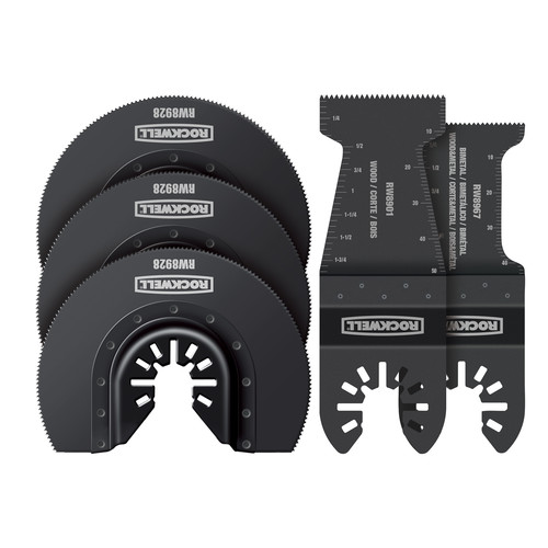Multi Tools | Rockwell RW9179K 5-Piece Sonicrafter Oscillating Accessory Kit image number 0