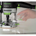 Plunge Base Routers | Festool OF 1400 EQ Plunge Router with CT 26 E 6.9 Gallon HEPA Mobile Dust Extractor image number 2