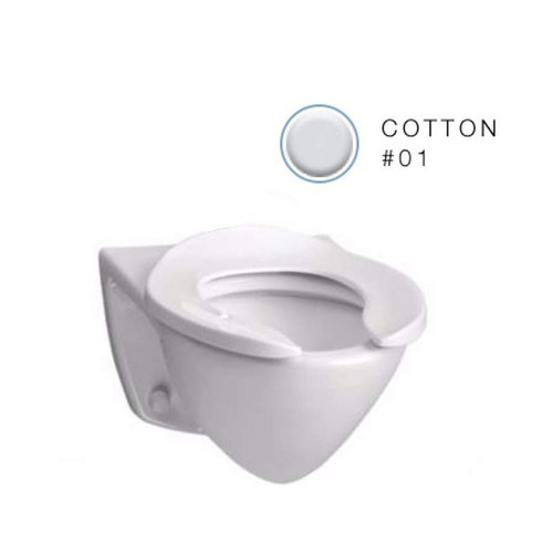 Fixtures | TOTO CT708EG#01 Elongated Wall Mount 2-Piece Toilet Bowl Only (Cotton White) image number 0
