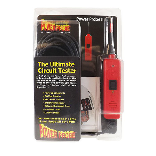 Diagnostics Testers | Power Probe PP219FT Power Probe II Circuit Tester (Red) image number 0