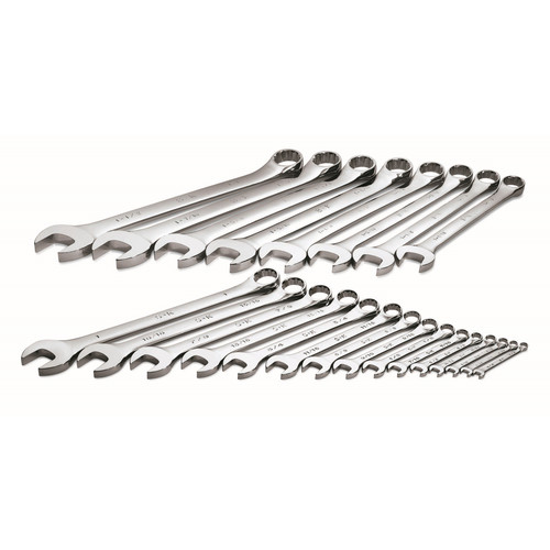 Combination Wrenches | SK Hand Tool 86043 23-Piece 12-Point SAE Combination Wrench Set image number 0