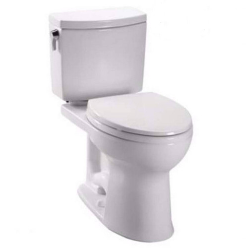 Toilet Bowls | TOTO C454CUFG#01 Drake Elongated Floor Mount Toilet Bowl (Cotton White) image number 0