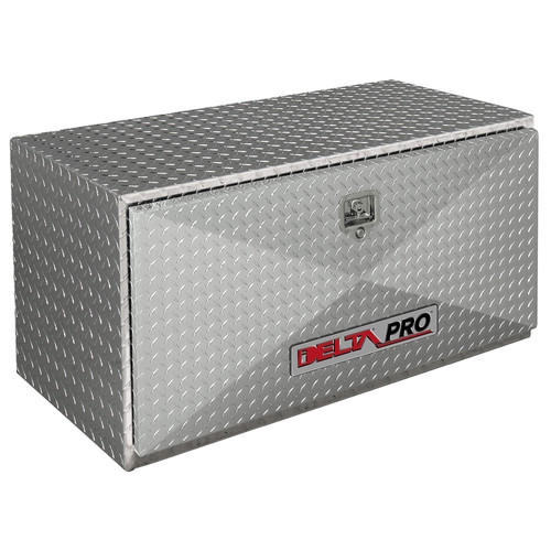 Underbed Truck Boxes | Delta 409000 48 in. Long Aluminum Underbed Truck Box (Bright) image number 0