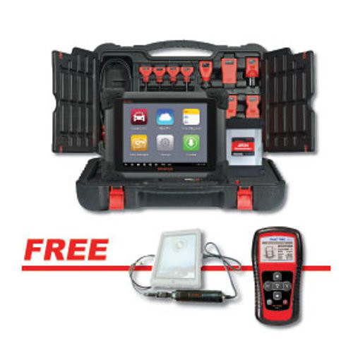 Diagnostics Testers | Autel MaxiSYS ProDiagnostic System with Preprogramming Box/VCI and Digital Inspection Camera with FREE Diagnostic and Service Tool image number 0