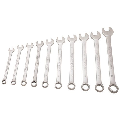 Combination Wrenches | Stanley STMT74866 10-Piece Metric Combination Wrench Set image number 0
