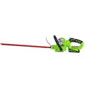 Hedge Trimmers | Greenworks 22232 G 24 24V Cordless Lithium-Ion 22 in. Dual Action Hedge Trimmer image number 3