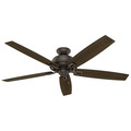 Ceiling Fans | Hunter 54170 60 in. Donegan Onyx Bengal Ceiling Fan with Light image number 8