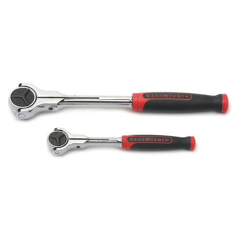 Ratchets | GearWrench 81223 2-Piece Cushion Grip Roto Ratchet Set image number 0