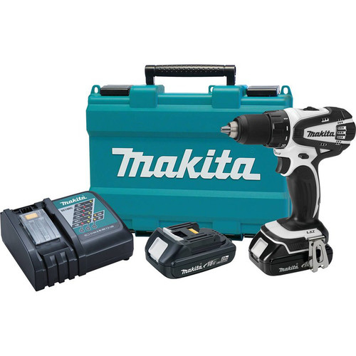 Drill Drivers | Makita XFD01RW 18V LXT 2.0 Ah Lithium-Ion 1/2 in. Drill Driver Kit image number 0