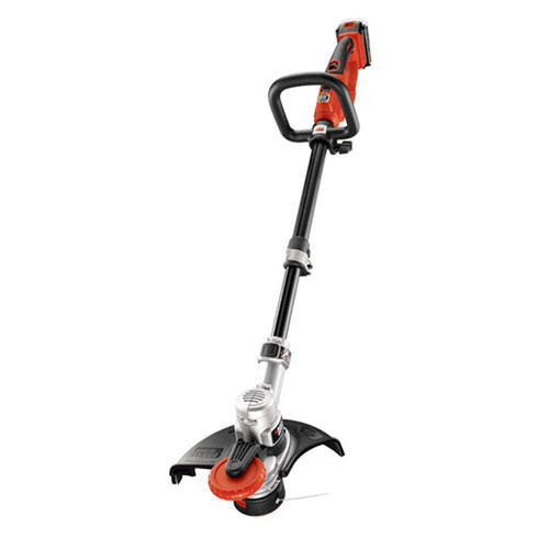 String Trimmers | Black & Decker LST400 20V MAX Cordless Lithium-Ion High-Performance 12 in. Straight Shaft String Trimmer image number 0