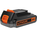 Batteries | Black & Decker LBXR2020 20V MAX 2 Ah Lithium-Ion Battery image number 0