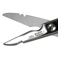 Scissors | Klein Tools 26001 6.75 in. All-Purpose Electrician's Scissors with Cable Cutting Notch and Serrated Blades image number 2