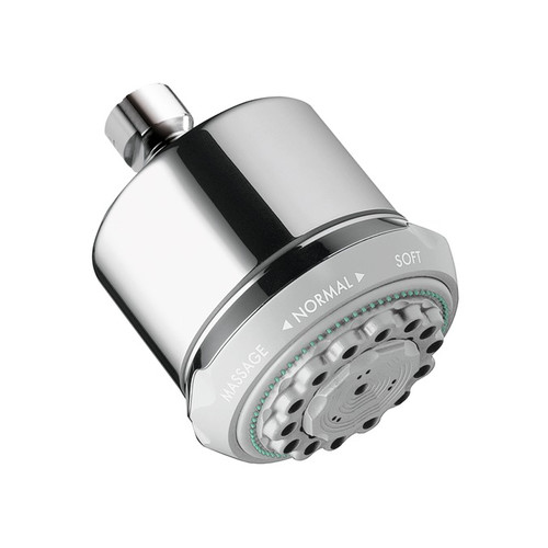 Fixtures | Hansgrohe 28496001 Clubmaster 3.63 in. Showerhead (Chrome) image number 0