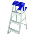 Step Ladders | Louisville AS2110 10 ft. Type I Duty Rating 250 lbs. Load Capacity Aluminum Step Ladder with Molded Pail Shelf image number 2
