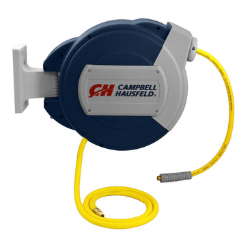  | Campbell Hausfeld PA050010EC 3/8 in. x 50 ft. Hybrid Retractable Air Hose Reel