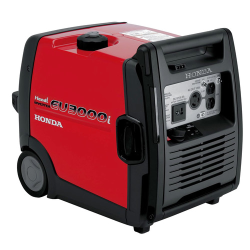 Inverter Generators | Honda EU3000i Handi 3,000 Watt Portable Inverter Generator with Parallel Capability (CARB) image number 0