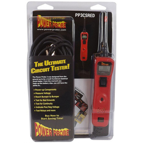 Diagnostics Testers | Power Probe PP3CSRED Power Probe III Circuit Tester (Red) image number 0