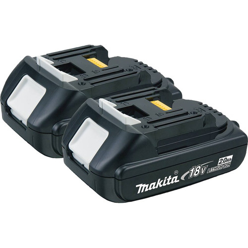Batteries | Makita BL1820-2 18V LXT 2.0 Ah Lithium-Ion Battery 2-Pack image number 0