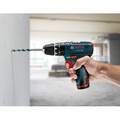 Hammer Drills | Bosch PS130-2A 12V Max Lithium-Ion Ultra Compact 3/8 in. Cordless Hammer Drill Kit (2 Ah) image number 5