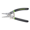 Save an extra 10% off this item! | Greenlee 52064582 10-18AWG Pro Curve Handled Stainless Wire Stripper/Cutter image number 1
