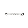Box Wrenches | Klein Tools 68200 1/4 in. x 5/16 in. Ratcheting Box Wrench with Reverse Ratcheting image number 0