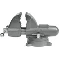 Vises | Wilton 28827 C-2 Combination Pipe and Bench 5 in. Jaw Round Channel Vise with Swivel Base image number 2