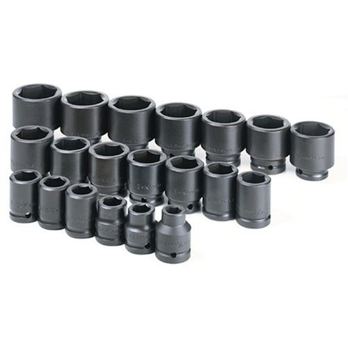 Sockets | SK Hand Tool 84420 20-Piece 3/4 in. Drive 6-Point Standard Fractional Impact Socket Set image number 0