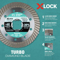Grinding Wheels | Makita E-12647 3-Piece X-LOCK 4-1/2 in. Diamond Blade Variety Pack for Masonry Cutting image number 11