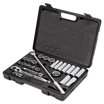 OTHER SAVINGS | Stanley 85-434 26-Piece SAE 6/12-Point 1/2 in. Drive Mechanic's Tool Set