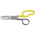 Snips | Klein Tools 2100-8 Stainless Steel Electrician Free Fall Snips image number 0