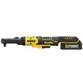 Cordless Ratchets | Dewalt DCF510GE1 20V MAX XR Brushless Lithium-Ion 3/8 in. and 1/2 in. Cordless Sealed Head Ratchet Kit with POWERSTACK Battery (1.7 Ah) image number 4