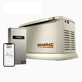  | Generac Guardian 24kW Home Standby Generator with 200amp SER Transfer Switch (RXSW200A)