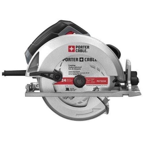 Circular Saws | Porter-Cable PC15TCS Tradesman 7-1/4 in. 15 Amp Heavy-Duty Circular Saw image number 0