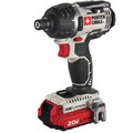 Impact Drivers | Factory Reconditioned Porter-Cable PCCK640LBR 20V MAX Cordless Lithium-Ion 1/4 in. Hex Impact Driver image number 1