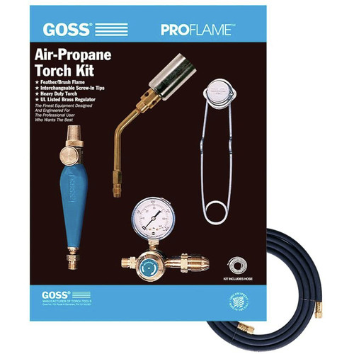 Welding Equipment | Goss KP-105 Pro-Flame 1-3/4 in. Air-Propane Outfit (1 Kit) image number 0