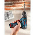 Hammer Drills | Bosch PS130-2A 12V Max Lithium-Ion Ultra Compact 3/8 in. Cordless Hammer Drill Kit (2 Ah) image number 3