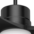 Ceiling Fans | Casablanca 59196 Piston 52 in. Matte Black Indoor/Outdoor Ceiling Fan with Light and Remote image number 2