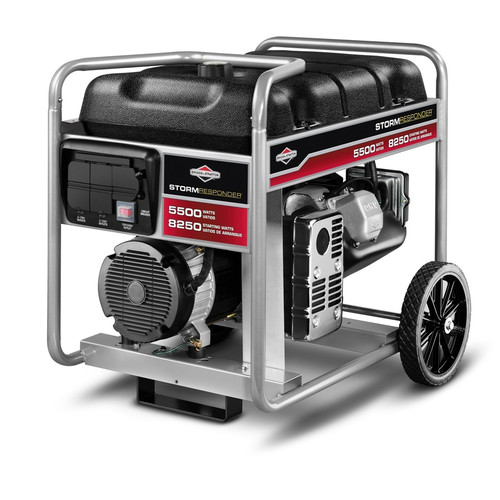 Portable Generators | Factory Reconditioned Briggs & Stratton 30430B 5,500 Watt Gas Powered Portable Generator image number 0