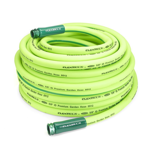 Garden Hoses | Legacy Mfg. Co. HFZG5100YW 5/8 in. x 100 ft. Flexzilla Garden Hose with 3/4 in. GHT Fittings image number 0