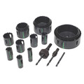 Hole Saws | Greenlee 50034790 19-Piece Industrial Maintenance Bi-Metal Hole Saw Kit for 3/4 in. to 4-3/4 in. Conduit image number 1