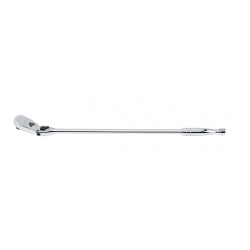 Ratchets | GearWrench 81363 24 in. 1/2 in. Drive Full Polish Locking Flex Head Teardrop Ratchet image number 0