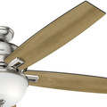 Ceiling Fans | Hunter 54172 60 in. Donegan Brushed Nickel Ceiling Fan with Light image number 4
