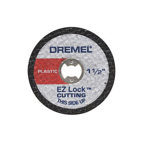 Grinding, Sanding, Polishing Accessories | Dremel EZ476 EZ Lock 1-1/2 in. Cut-Off Wheels for Plastic (5-Pack) image number 0