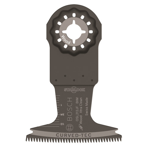 Multi Tools | Bosch OSL212JF 2-1/2 in. Starlock Bi-Metal Xtra Clean Plunge Cut Blade image number 0