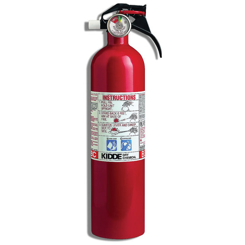 Automotive | Kidde 466141N 3 lbs. 10-B:C Rated Fire Extinguisher image number 0
