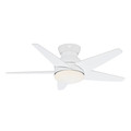 Ceiling Fans | Casablanca 59018 44 in. Contemporary Isotope Snow White Indoor Ceiling Fan image number 0