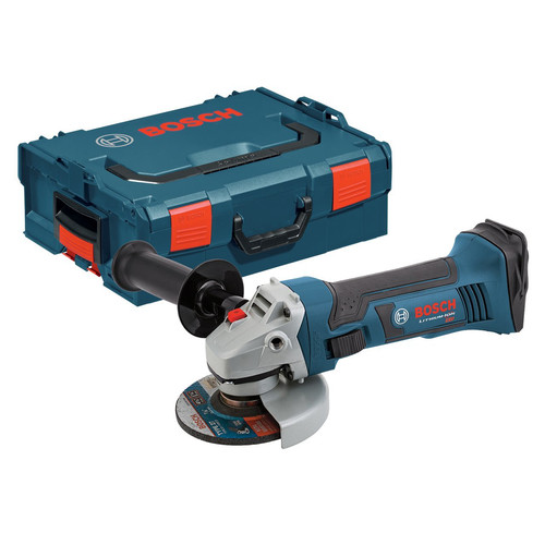 Angle Grinders | Bosch CAG180BL 18V Lithium-Ion 4-1/2 in. Grinder (Tool Only) with L-BOXX-2 and Exact-Fit Insert image number 0