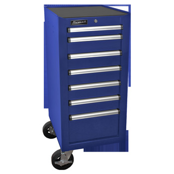  | Homak BL08018070 18 in. H2Pro Series 7 Drawer Side Cabinet (Blue)