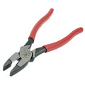 Pliers | Klein Tools HD2000-9NE Thicker-Dipped Handle Heavy-Duty Lineman’s Pliers image number 2