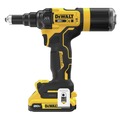 Paint and Body | Dewalt DCF403D1 20V MAX XR Brushless Lithium-Ion 3/16 in. Cordless Rivet Tool Kit (2 Ah) image number 3